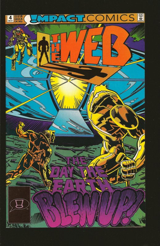 Impact Comics The Web #4 December (1991)