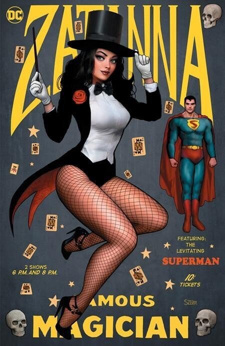 Superman #16 Cvr B Nathan Szerdy Card Stock Var (absolute Power) DC Comics Book