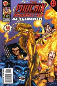 Phoenix Resurrection Aftermath #1 Malibu Comics 01/96 (VFNM 9.0/Stock Pic)