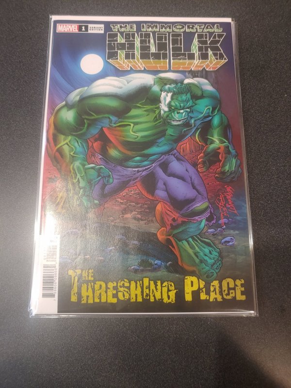 IMMORTAL HULK: THE THRESHING PLACE #1 - JOE BENNETT VARIANT COVER - MARVEL/2020