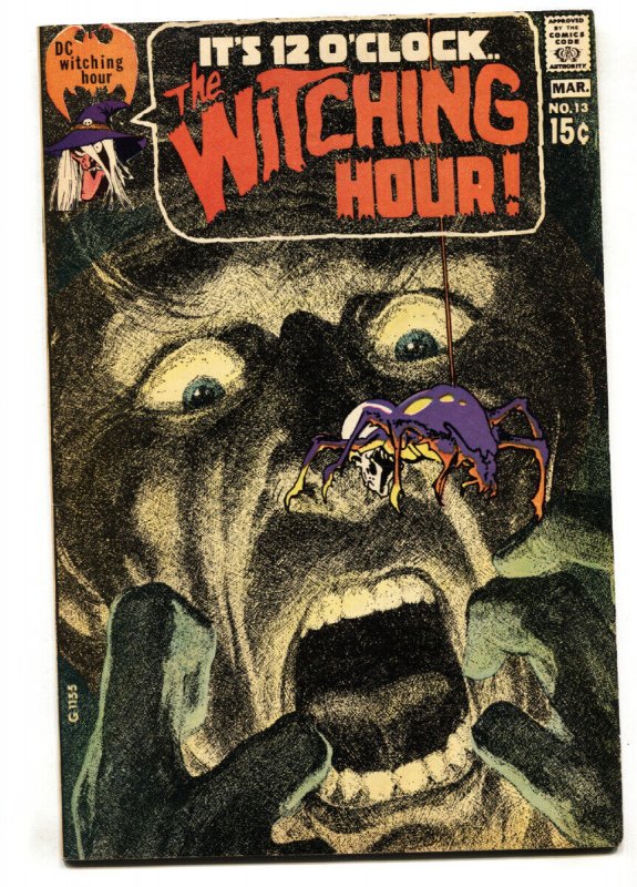 THE WITCHING HOUR #13 1971 DC NEAL ADAMS HORROR ART COMIC BOOK 