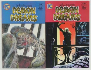 Arthur Suydam's Demon Dreams #1-2 FN/VF complete series pacific comics horror 