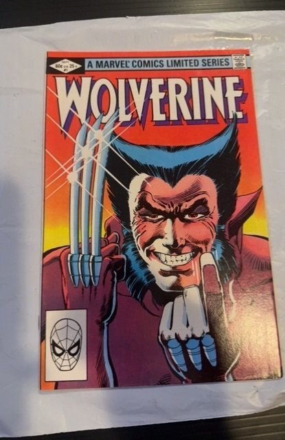 Wolverine #1 (1982) his first solo lmted series.
