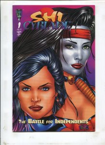 SHI CYBLADE #1 THE BATTLE FOR INDEPENDENTS! (9.0) 1995 FIRST PRINT