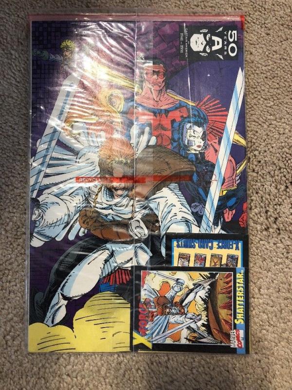 Marvel X-Force #1 Sealed With Shatterstar Card