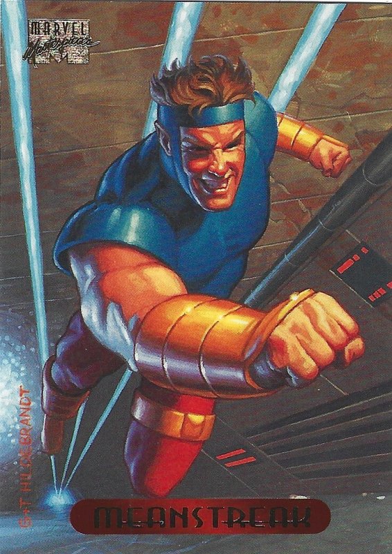 1994 Marvel Masterpieces #72 Meanstreak