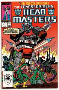 Transformers Head Masters #1 (Marvel, 1987)