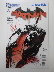 Batman #3 New 52 Signed Greg Capullo! Beautiful VF-NM Condition!