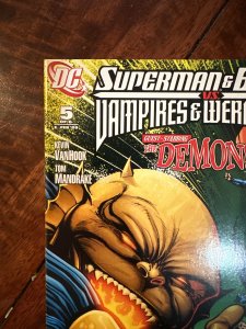 Superman and Batman vs. Vampires and Werewolves #5 (2009)