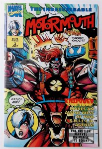 Motormouth #2 (July 1992, Marvel UK) 9.0 VF/NM