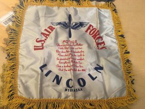 3 United States Military Silk Tapestries U.S. Air Forces Lincoln Ceremony JKT15