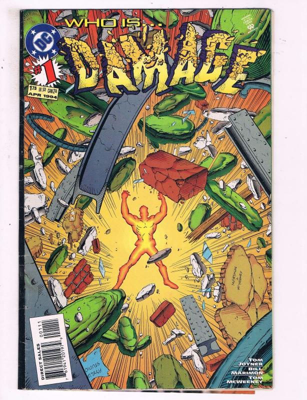 Damage #1 VF DC Comics Comic Book Joyner 1994 DE16