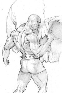 Death-Defying Devil #3 1:11 Federici B&W Sketch Variant Dynamite 2019 EB106