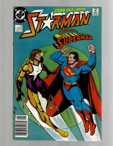 12 Comics Action Comics 629 684 686 705 Starman 4 5 6 14 Super Powers 2 ++ J417 