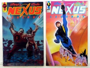 Nexus Legends Lot of 2 #11, 22 (1990) First Comics 1st Print Comic Books