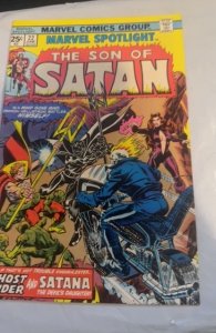 Marvel Spotlight #22 (1975)Guests- Ghost rider /Satanna Battles himslef