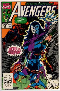 The Avengers #318 Direct Edition (1990) 9.0 VF/NM