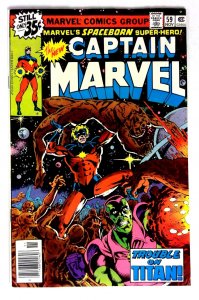Captain Marvel #59 (1978) FN Rick Jones
