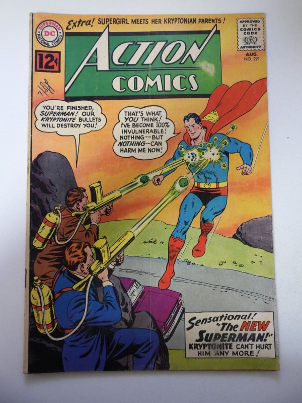 Action Comics #291 (1962) VG condition