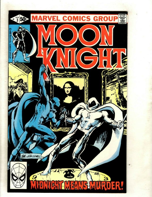 Lot Of 9 Moon Knight Marvel Comic Books # 2 3 4 5 6 7 8 9 10 Avengers Hulk HJ9