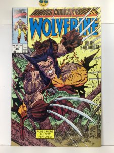 Marvel Comics Presents #43 Newsstand Edition (1990) NM Wolverine