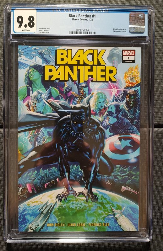 CGC Graded 9.8 Black Panther #1 (2022)