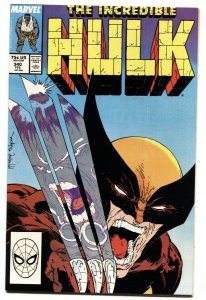 Incredible Hulk #340 Classic McFarlane cover Wolverine VF/NM