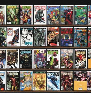 Huge Lot 140+ Comics with Marvel Team Up, Iron Man, Incredible Hulk & More!
