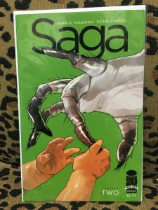 SAGA - IMAGE COMICS - #2 - 2012 - Brian K. Vaughan - VF+ or Better