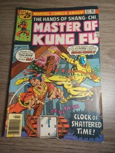 Master of Kung Fu #42 FN- 1st Shock Wave Marvel Comics c198