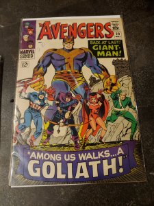 Avengers #28 FN +  Marvel Comics Thor Captain America 1st Collector!