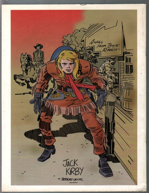 Jack Kirby Quarterly #11 1998-Kirby at DC & Marvel-unpublished art-VF