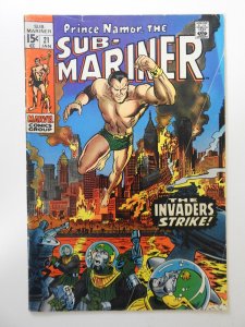 Sub-Mariner #21 (1970) VG Condition!