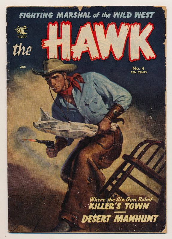 The Hawk (1951 Ziff Davis/St. John) #4 VG