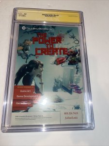 Amazing Spider-Man (2014) # 4 (CGC 9.8 WP SS) Signed Humberto Ramos !