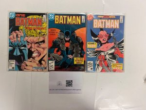 3 Batman DC Comic Books # 401 402 403 Robin Superman Wonder Woman 39 JS55