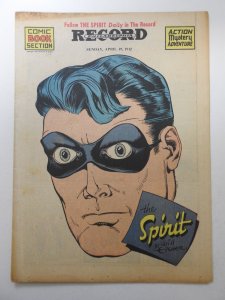 The Spirit #99 (1942) Newsprint Comic Insert Rare!