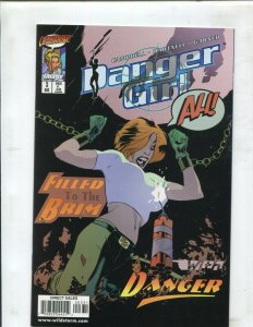 DANGER GIRL #3 (9.2) HUGHES COVER!! 1998