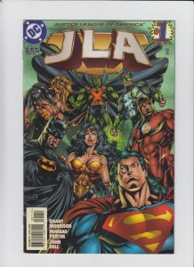 JLA #1 - First Issue, Grant Morrison Story, Batman, Superman, Flash (6.5) 1997