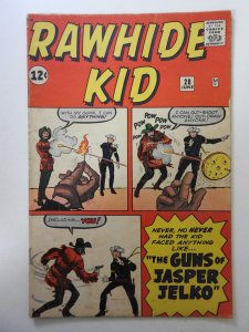 The Rawhide Kid #28 (1962) VG- Condition!