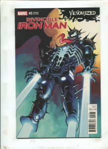 Invincible Iron-Man #5 - Venomized (9.2) 2017