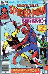 Marvel Tales (2nd Series) #154 (Newsstand) FN ; Marvel | Amazing Spider-Man 16 r