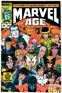 Marvel Age #32 X-Men | Alpha Flight (Marvel, 1985)