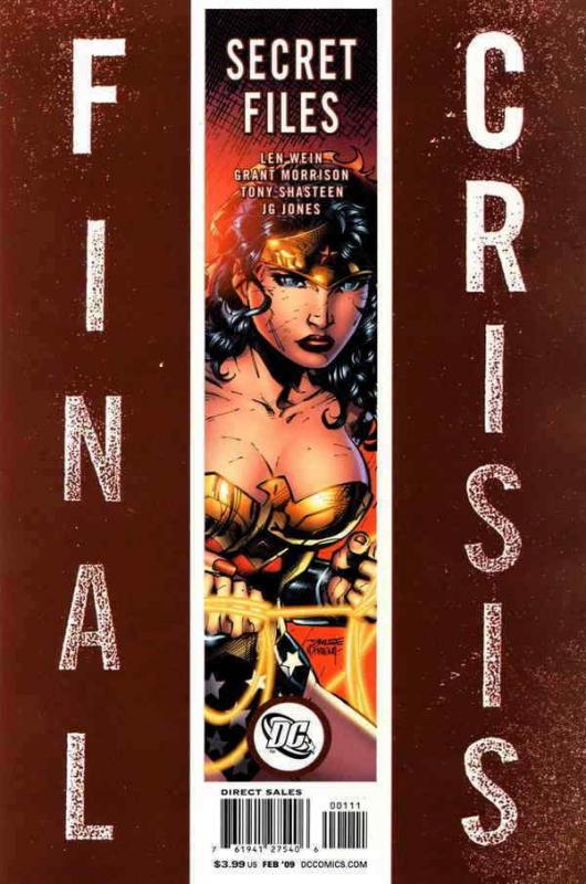 Final Crisis: Secret Files #1A VF/NM; DC | save on shipping - details inside