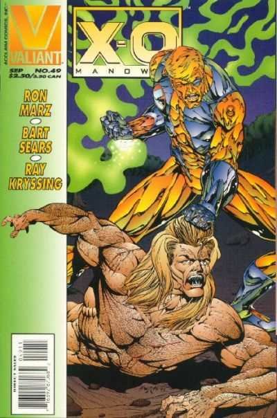 X-O Manowar (1992 series) #49, NM- (Stock photo)