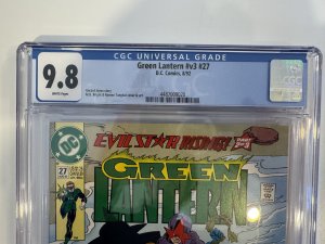 Green Lantern #27 CGC 9.8 DC ( 1992)