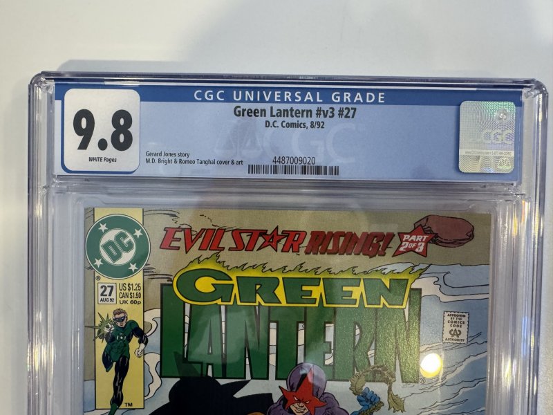 Green Lantern #27 CGC 9.8 DC ( 1992)