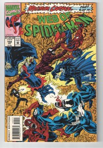 WEB OF SPIDERMAN 102 NM 9.2 MAXIMUM CARNAGE #6