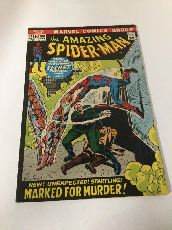 Amazing Spider-Man 108 Fn Fine 6.0 Marvel 