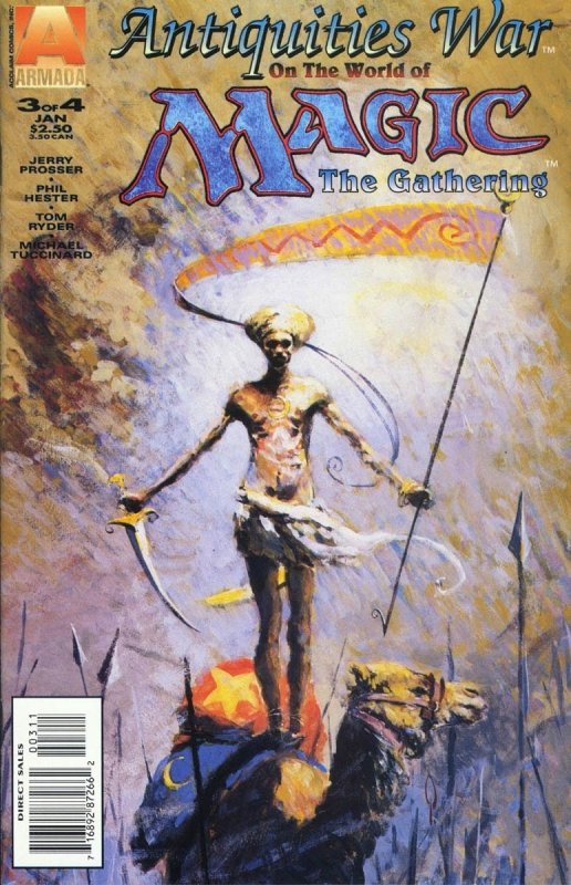 MAGIC THE GATHERING: ANTIQUITIES WAR #03 (1996) GEORGE PRATT | DIRECT SALE